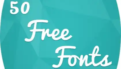 50 Free Fonts